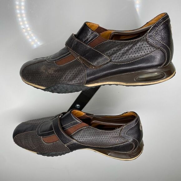 Cole Haan Air Estadio II Size 9;5M Driving Shoe C06080 Casual Sneaker Brown - Picture 4 of 8